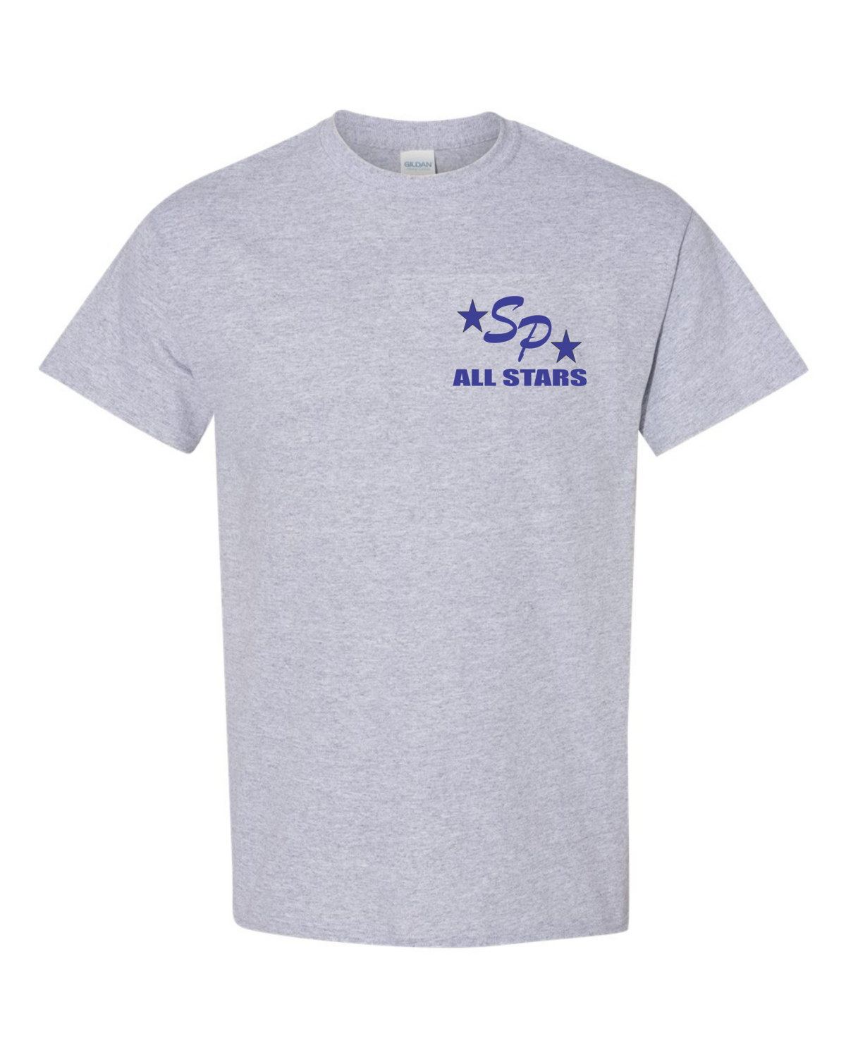 Short Sleeve Cotton T-Shirt with Front Logo