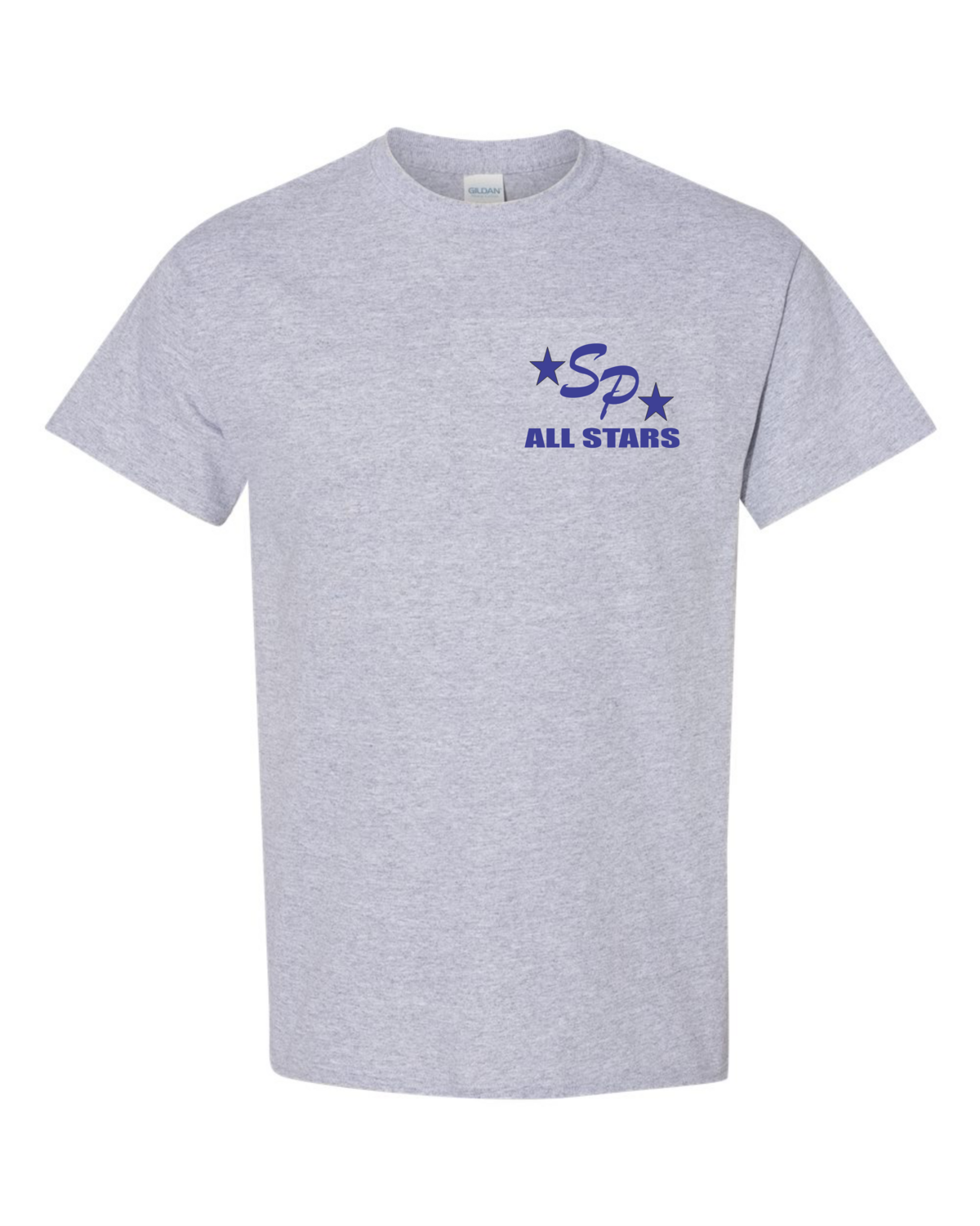 Short Sleeve Performance T-Shirt with Front Logo and Team Roster