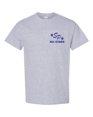 Short Sleeve Performance T-Shirt with Front Logo and Team Roster