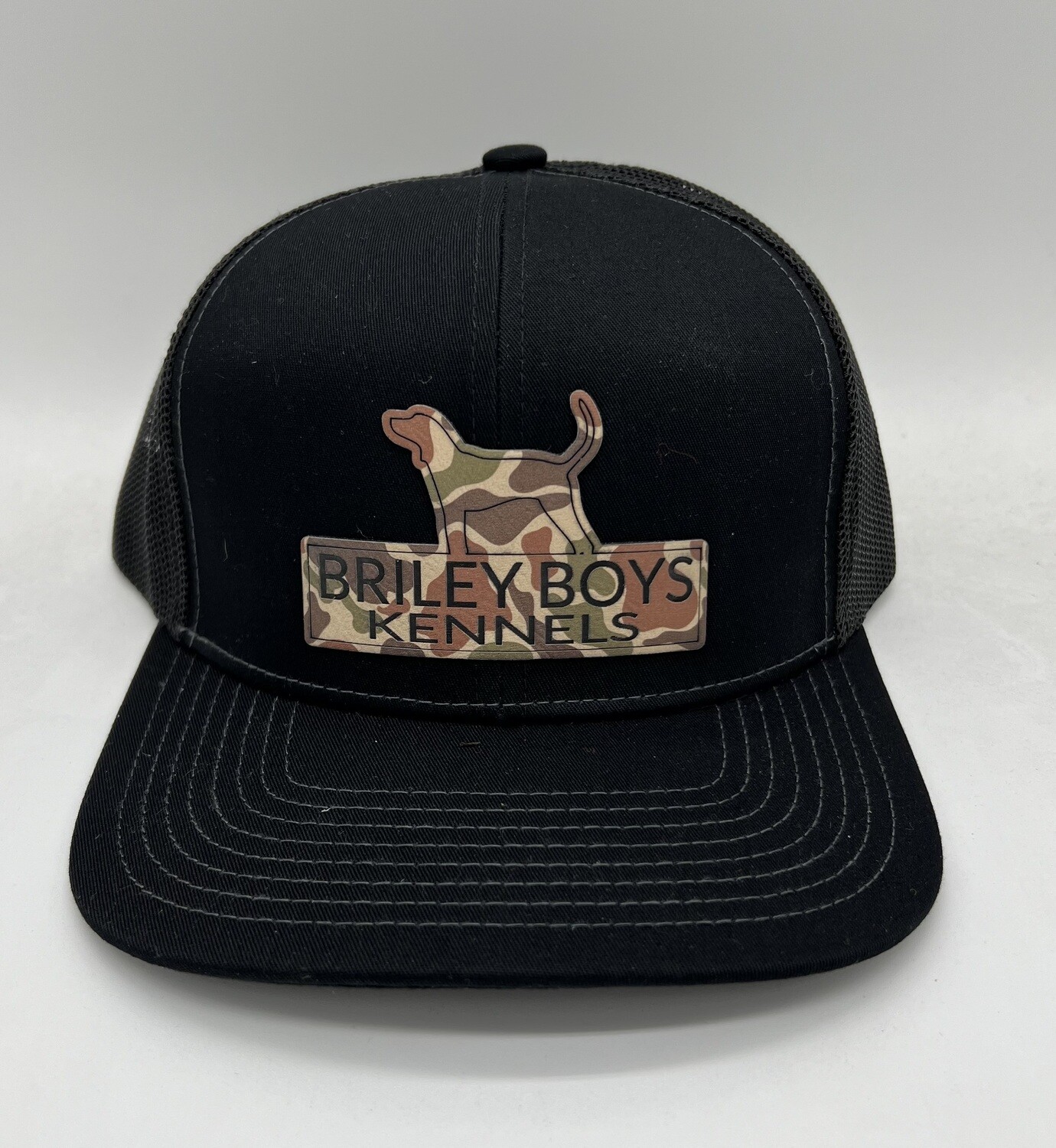Camo Benching Block  - Snap Back Custom Patch Hat