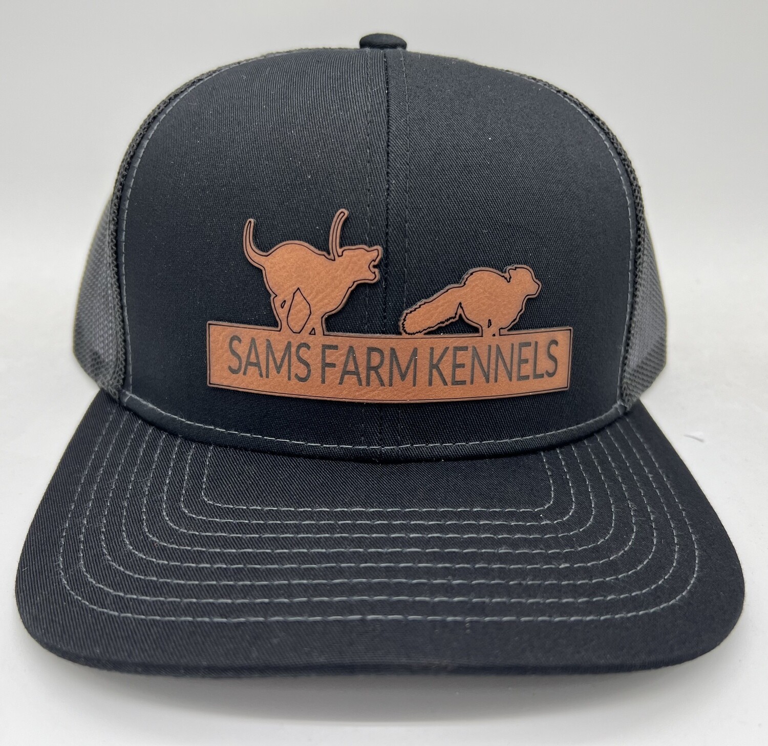 Dog Running Fox Custom Patch - Snap Back Hat