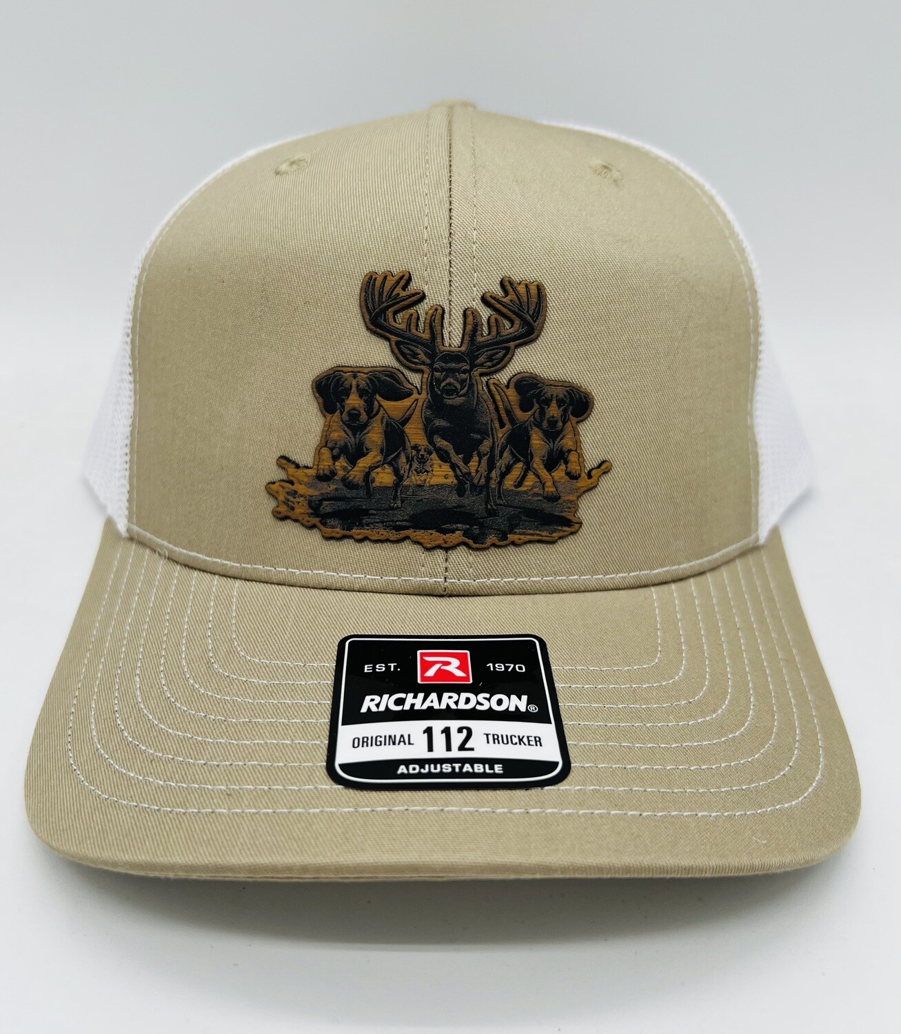 Dogs Running Buck - Snap Back Patch Hat