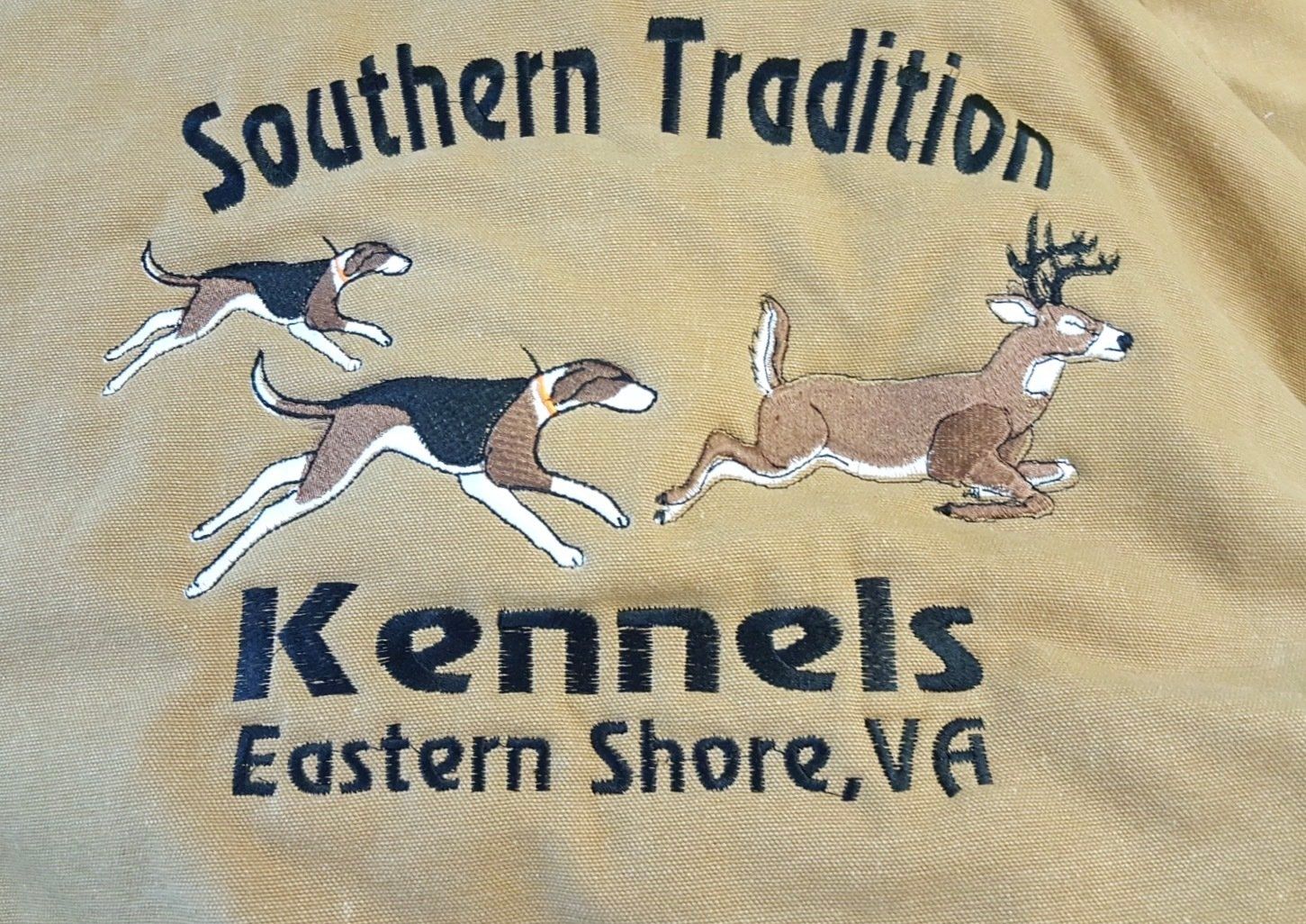 Dogs Running Deer Custom Kennel Coat