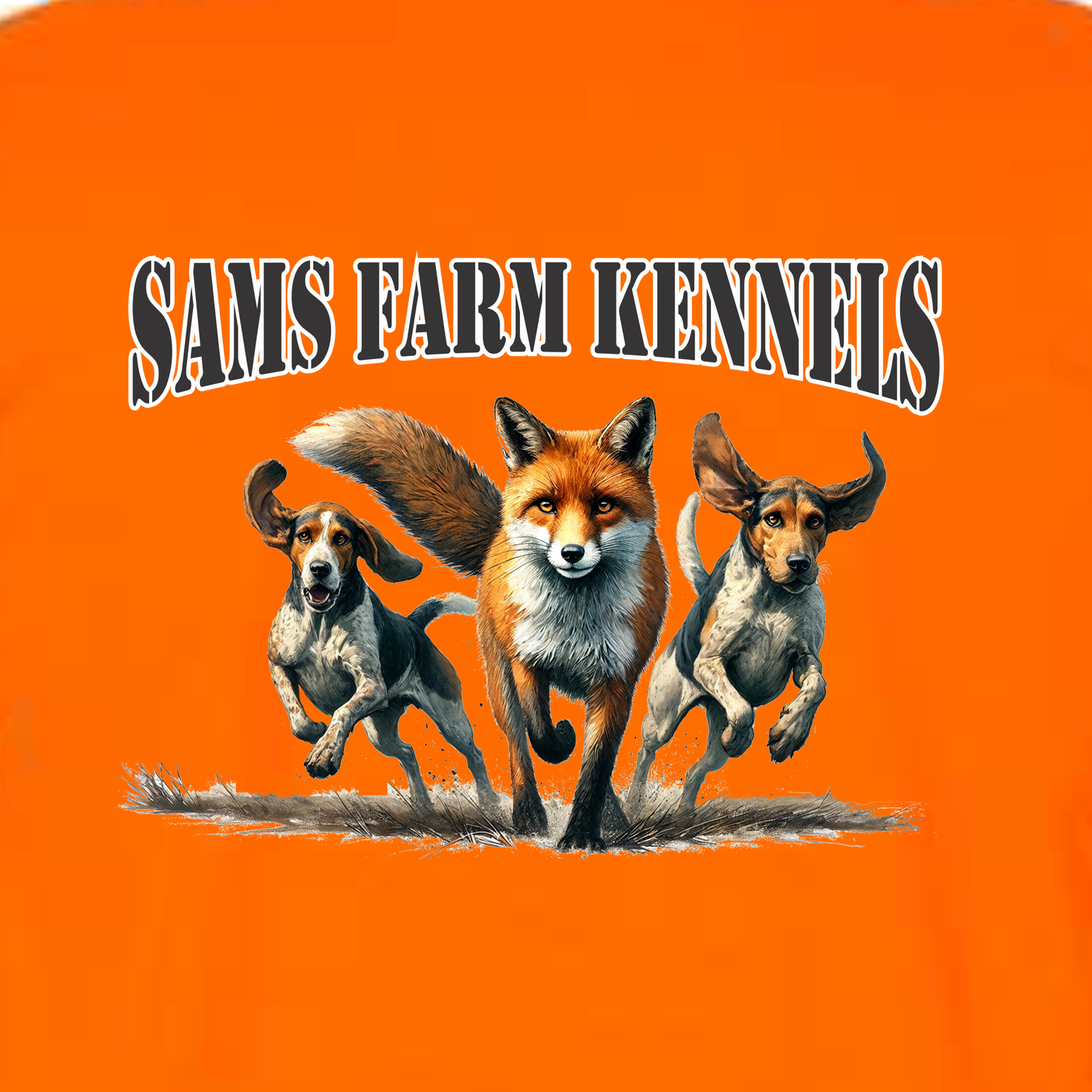 Fox Runnin&#39; - Short or Long Sleeve Custom Shirt