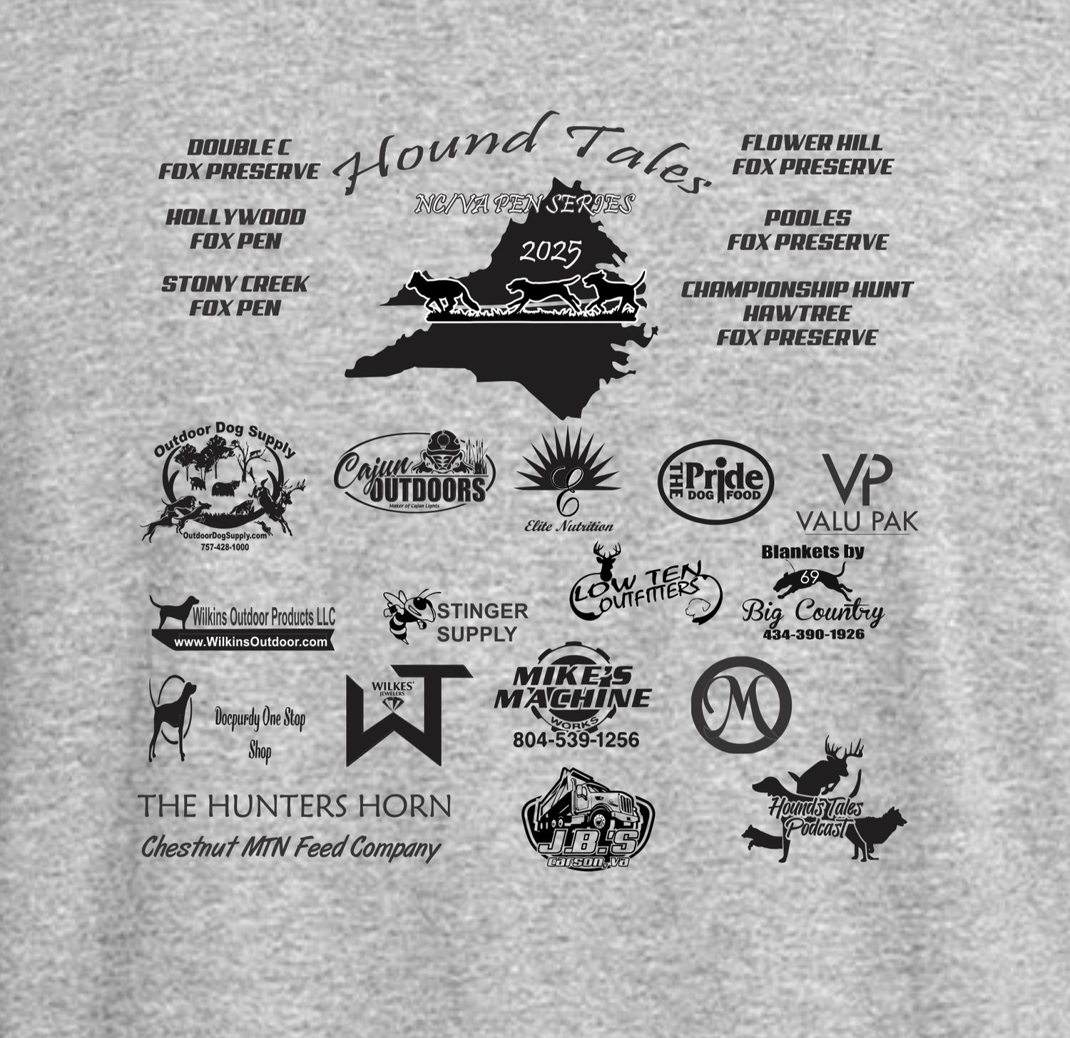 Hounds Tales Pen Series Short Sleeve T-Shirt