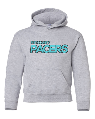 Gray Hooded Cotton Sweatshirt - Adult &amp; Youth