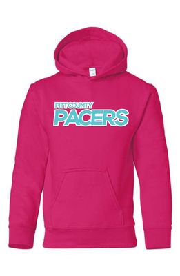 Pink Hooded Cotton Sweatshirt - Adult &amp; Youth
