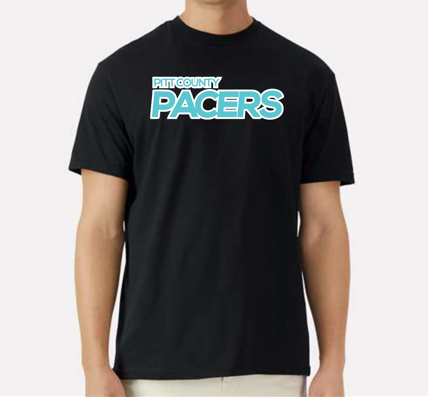 Black Short Sleeve Cotton T-Shirt - Adult &amp; Youth
