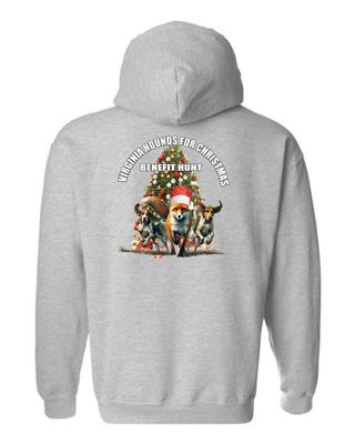 Gray Hooded Cotton Sweatshirt - Youth &amp; Adult