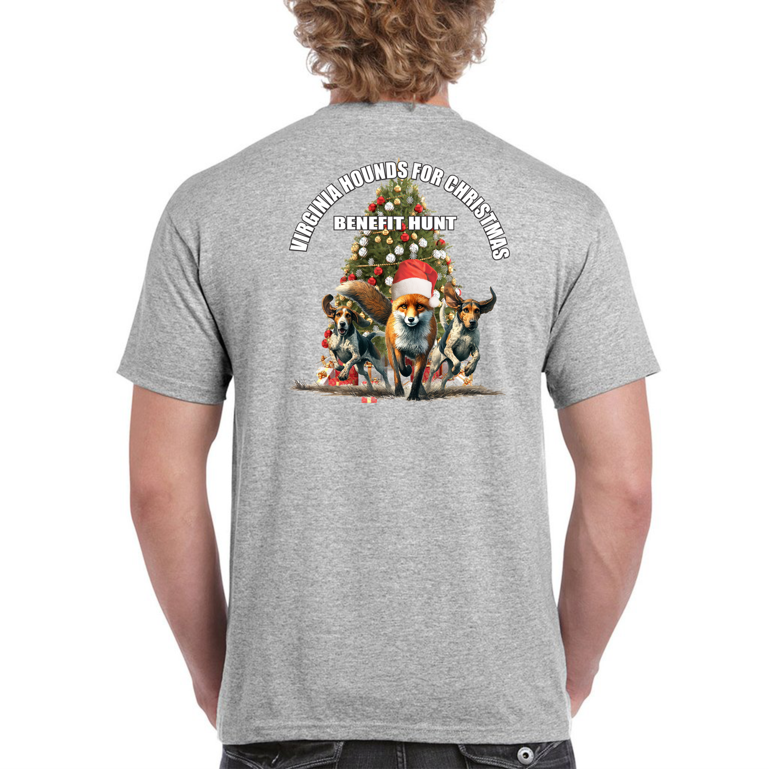 Gray Short Sleeve Cotton T-Shirt - Youth &amp; Adult