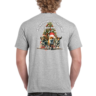 Gray Short Sleeve Cotton T-Shirt - Youth &amp; Adult