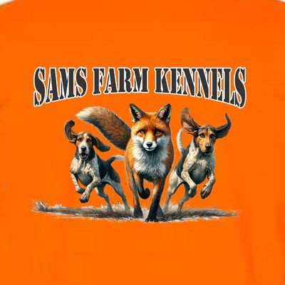 Fox Runnin' - Short or Long Sleeve Custom Shirt Fox Runnin' - Short or Long Sleeve Custom Shirt