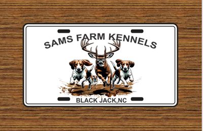 Running a Buck - Customized License Plate Running a Buck - Customized License Plate