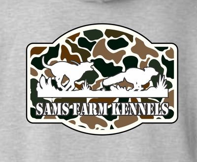 Camo Dog Running Fox - Short or Long Sleeve Custom Shirt Camo Dog Running Fox - Short or Long Sleeve Custom Shirt