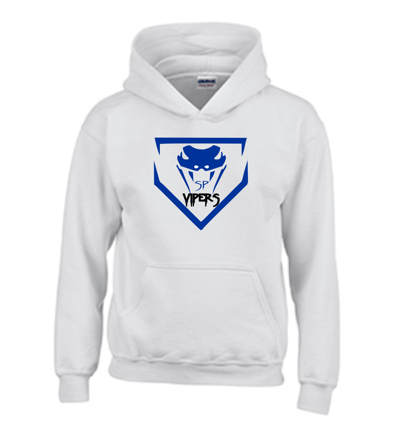 Cotton Hooded Sweatshirt - Adult &amp; Youth - Available in 2 colors, Color: White