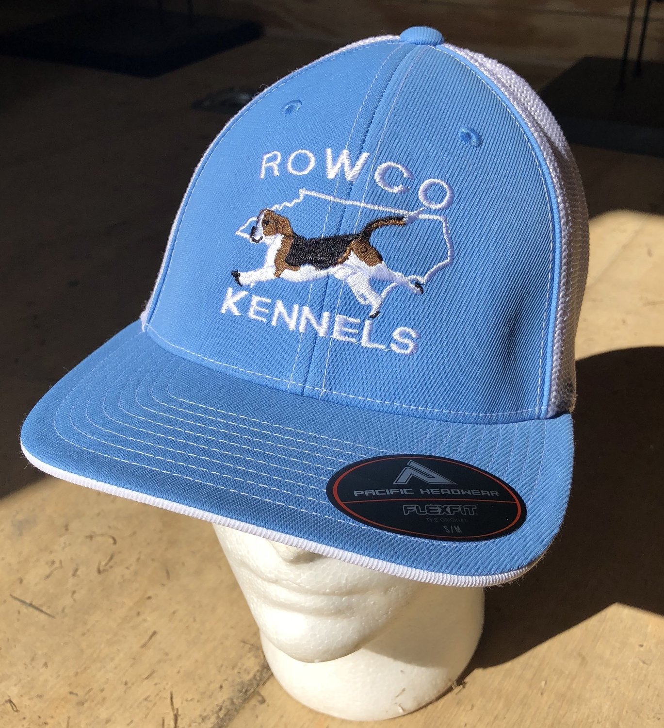 Running Tri-Beagle with State Flex Fit Custom Hat - All 50 States & 68 Hat Colors Available!!!