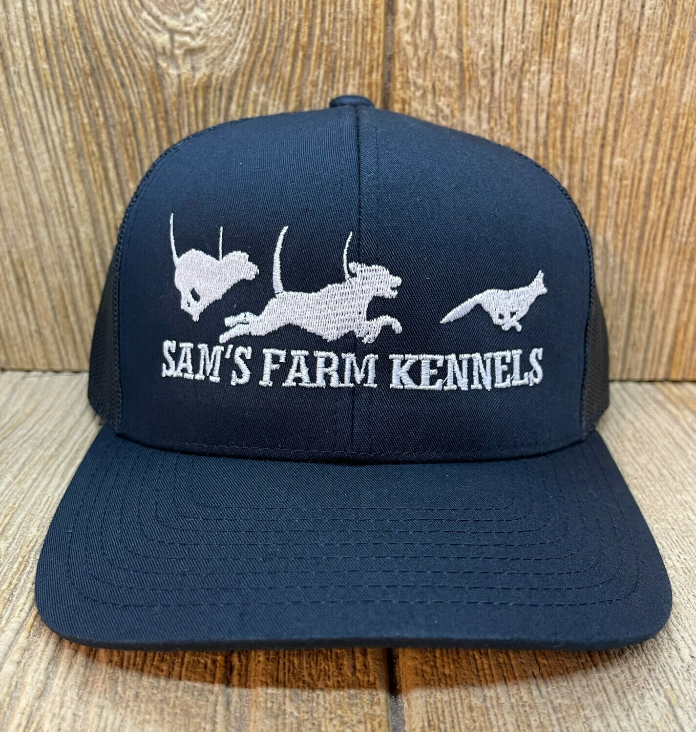 Dogs Running Fox - Snap Back Custom Hat