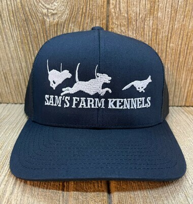 Dogs Running Fox - Snap Back Custom Hat