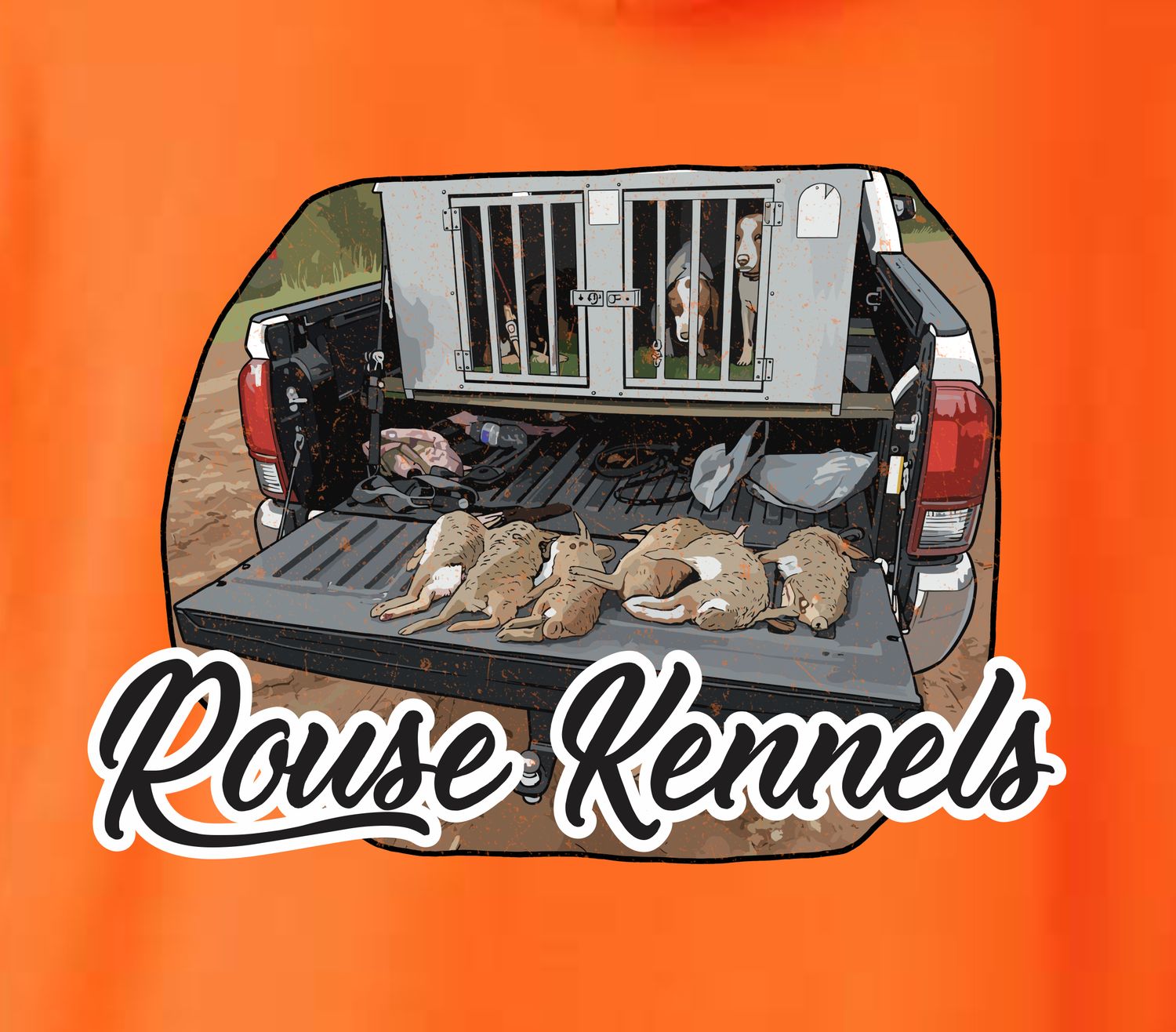 Tailgate Rabbits - Short or Long Sleeve Custom Shirt