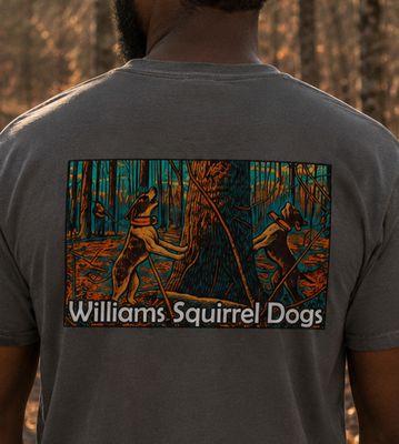 Squirrel Chase - Short or Long Sleeve Custom Shirt Squirrel Chase - Short or Long Sleeve Custom Shirt