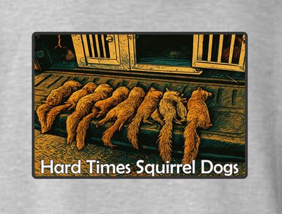 Squirrel Hunt - Short or Long Sleeve Custom Shirt Squirrel Hunt - Short or Long Sleeve Custom Shirt