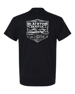 Black Short Sleeve Cotton T-Shirt - Youth &amp; Adult