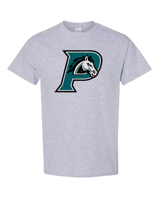 Gray Short Sleeve Cotton T-Shirt - Adult & Youth Gray Short Sleeve Cotton T-Shirt - Adult & Youth