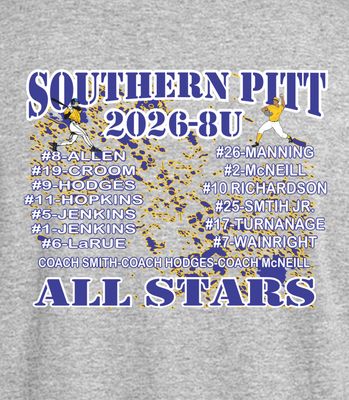 8U Gray Short-Sleeved Performance T-shirt - Adult & Youth 8U Gray Short-Sleeved Performance T-shirt - Adult & Youth