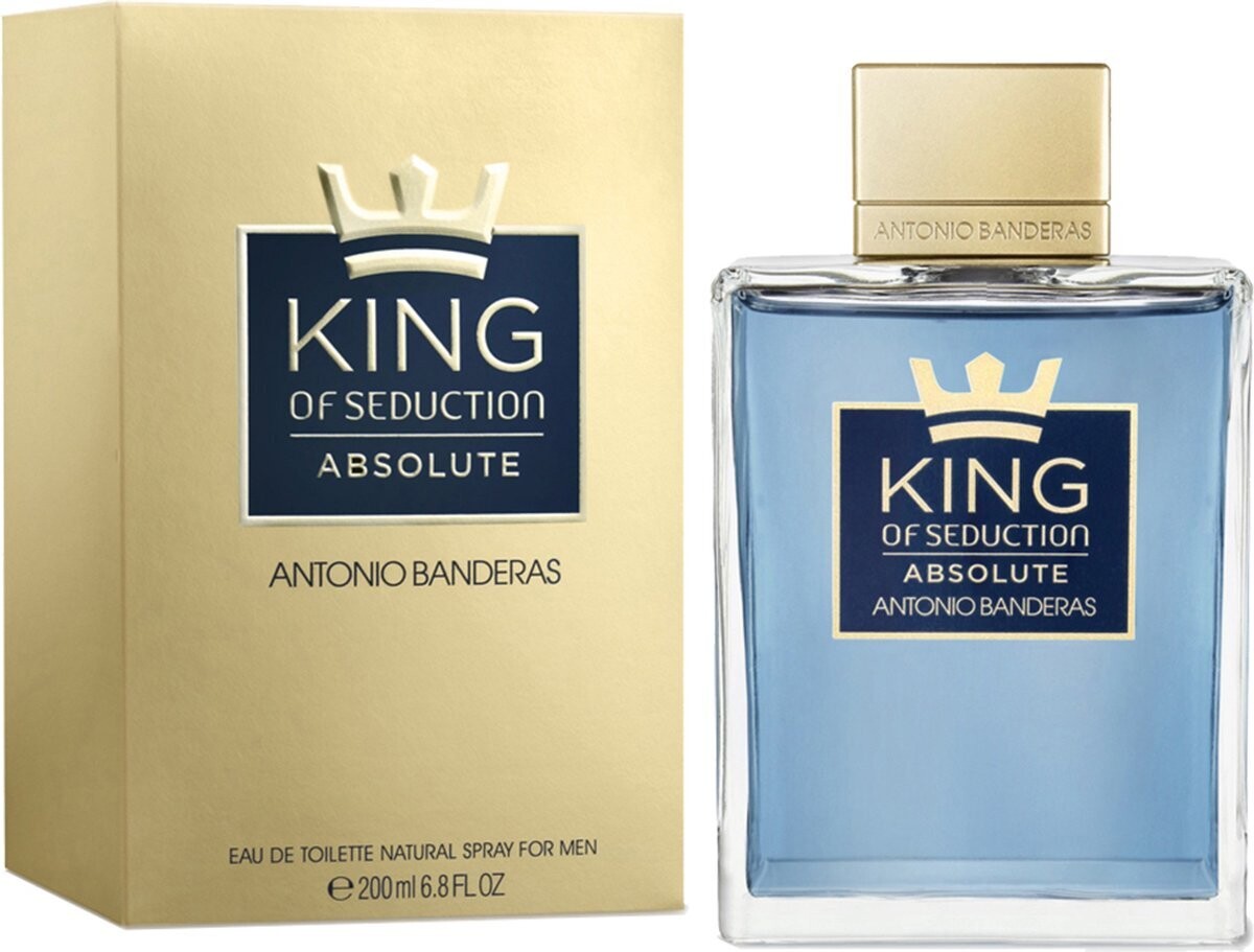 Antonio Banderas King Of Seduction Absolute - Eau de Toilette - 200ml - Herenparfum