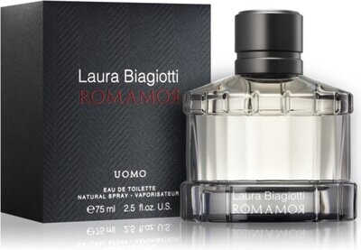 Laura Biagiotti Romamor Uomo - Eau de Toilette - 125ml - Heren