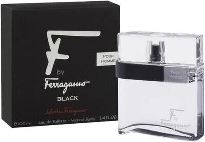 S. Ferragamo F By Ferragamo Black - Eau de Toilette - 100ml - Herenparfum