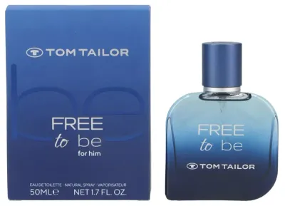 Tom Tailor Free To Be For Him - Eau de Toilette - 50ml - Herenparfum