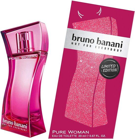 Bruno Banani Pure Woman - Eau de Toilette - 20ml - Dames