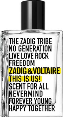 Zadig &amp; Voltaire This Is Us! - Eau de Toilette - 100ml - Unisex
