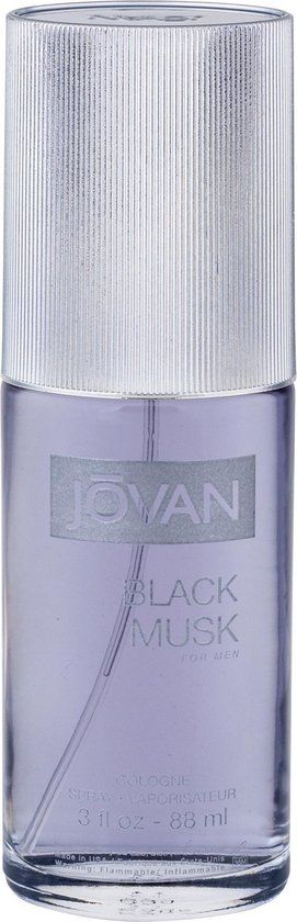 Jovan Black Musk - Eau de Cologne - 90ml - Heren