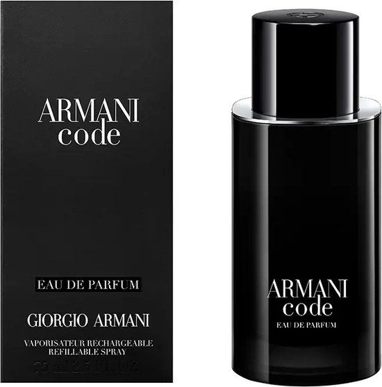Giorgio Armani Armani Code Refillable spray - Eau de Parfum - 75ml - Heren