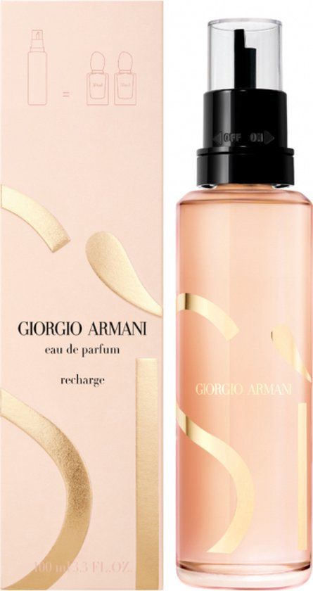 Giorgio Armani Si Refill - Eau de Parfum - 100ml - Dames