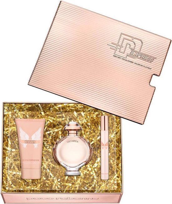 Paco Rabanne Olympea - 50ml Eau de Parfum + 100ml Körperlotion + 10ml Eau de Parfum - Dames