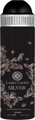 Louis Cardin Silver - Deodorant Spray - 200ml - Heren