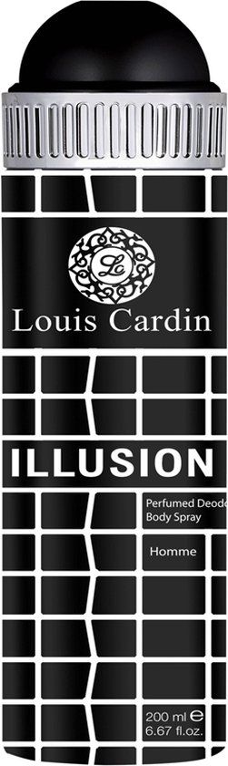 Louis Cardin Illusion - Deodorant Spray - 200ml - Heren