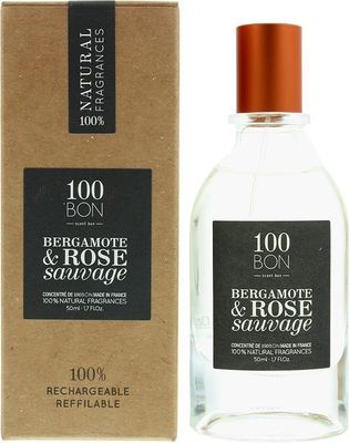 100BON Bergamote &amp; Rose Sauvage - Eau de Parfum - 50ml - Unisex