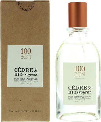 100BON Cèdre &amp; Iris Soyeux - Eau de Parfum - 50ml - Unisex