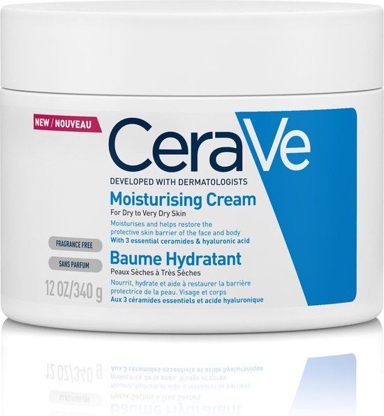CeraVe Moisturizing - Lichaam Crème - 340ml - Unisex