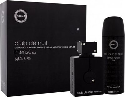 Armaf Club De Nuit Intense Giftset - Eau de Toilette 105ml + 200ml Deodorant - Heren