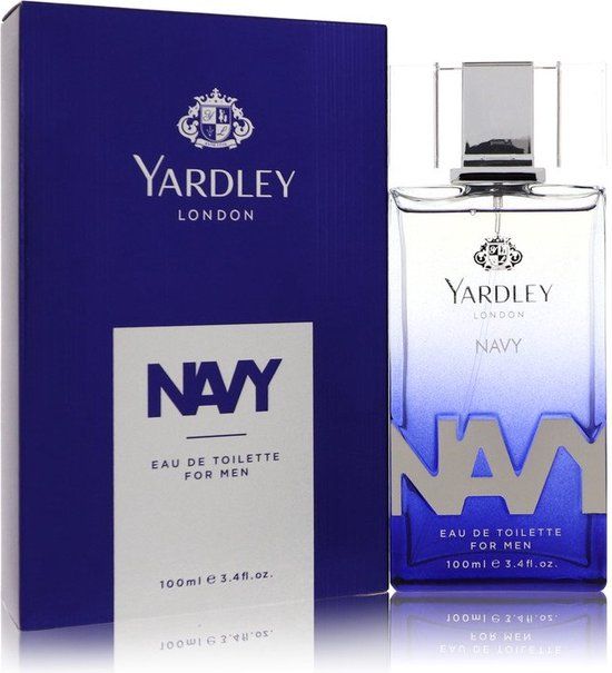 Yardley Navy - Eau de Toilette - 100ml - Heren