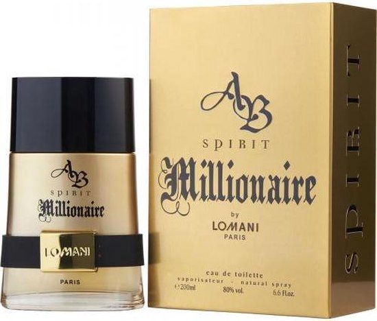 Lomani AB Spirit Millionaire - Eau de Toilette - 200ml - Heren