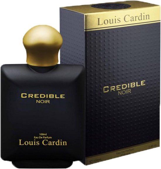 Louis Cardin Credible Noir - Eau de Parfum - 100ml - Heren