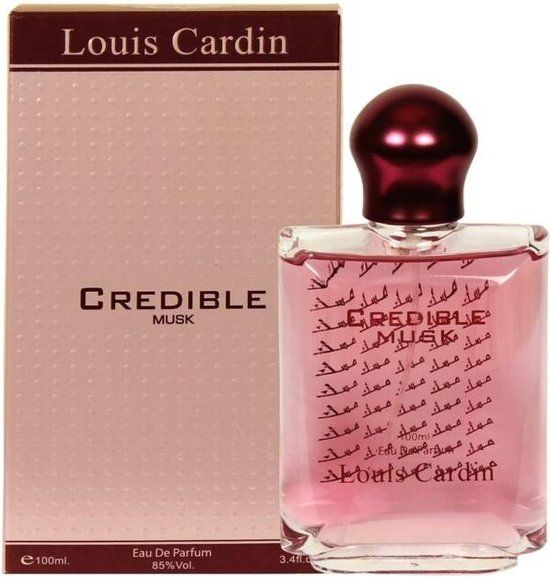 Louis Cardin Credible Musk - Eau de Parfum - 100ml - Heren