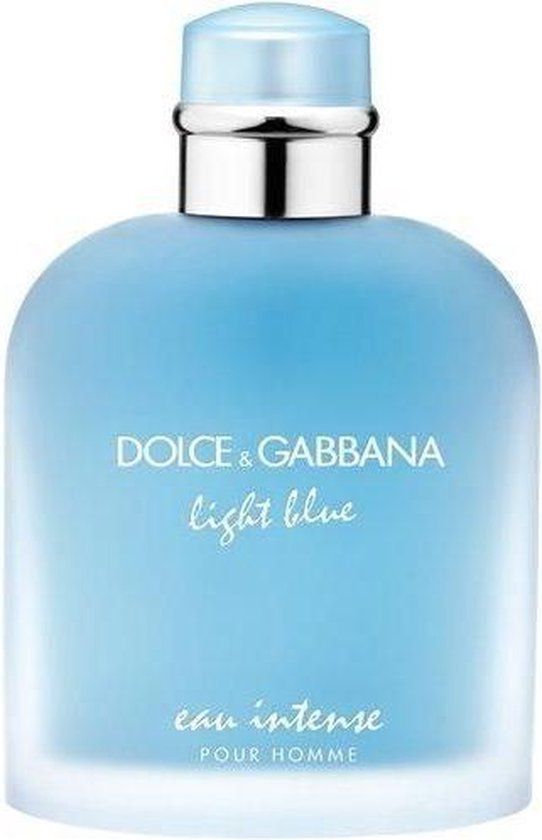 Dolce &amp; Gabbana Light Blue Eau Intense Pour Homme - Eau de Parfum - 200ml - Heren