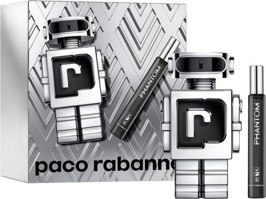 Paco Rabanne Phantom Gift set - 100ml Eau de Toilette + 20ml Eau de Toilette - Heren